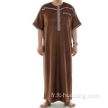 Vente Jilabab Jilbah Silk Hommes musulmans Abaya Robe